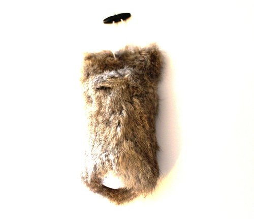 The Original Clone® Realistic Rabbit Fur Dog Training Dummies - Realistic Rabbit Fur Training Dummy with Throwing Toggle, for Gundog & Puppy Training - Gundog Training Equipment (1/2lb Rabbit Dummy)