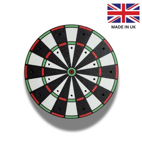 Dart Board Holder & Darts Organizer – Portable Darts Storage Stand and Dock for Game Room, Man Cave, Bar & Home (4.5 inches)