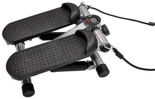 Fitvids Steppers for Exercise with Handlebar, Stair Steeper with Resistance Bands, Portable Stepper Capable of Full-Body Exercise, Low Noise and Smooth, Bear 300 lbs