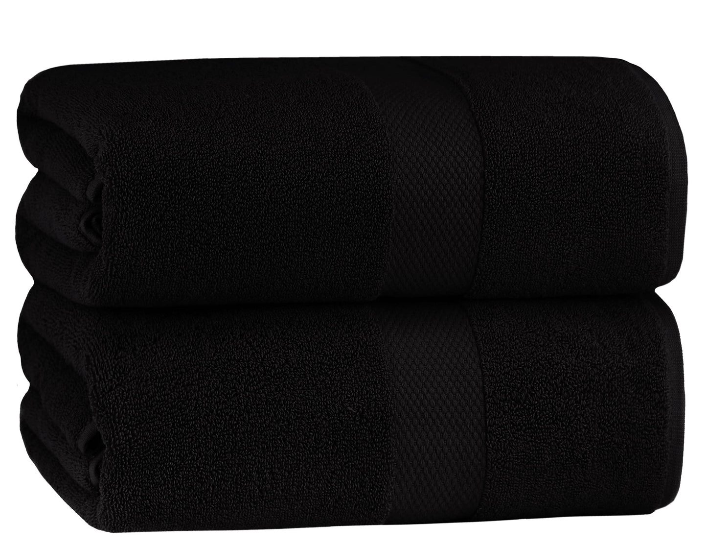 COTTON CRAFT Hotel Spa Luxury Bath Towel - 4 Pack - Oversized Extra Large 30 x 58 - Heavyweight 700 GSM 2 Ply Ringspun Cotton - Soft Absorbent Everyday Use Home Bath Easy Care Towel Set - Teal