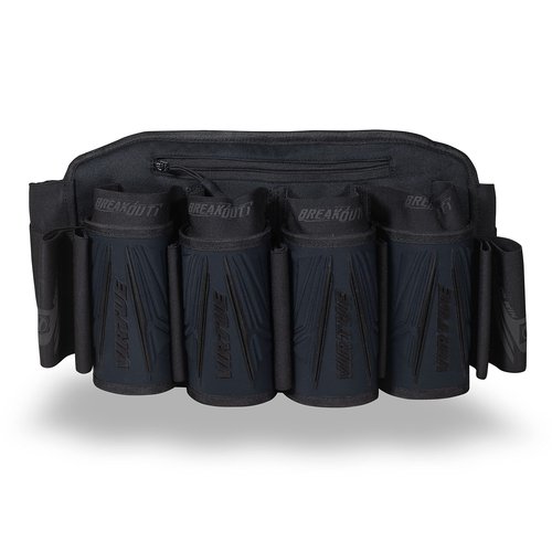 Virtue Breakout V2 Strapless Paintball Harness - All Black 4+7