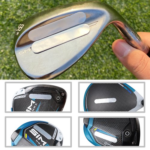 Golf Weighted Lead Tape 30pcs Adhesive Lead Tape Add Swing Weight for Golf Club Iron Putter Tennis Racket Adjust Weight