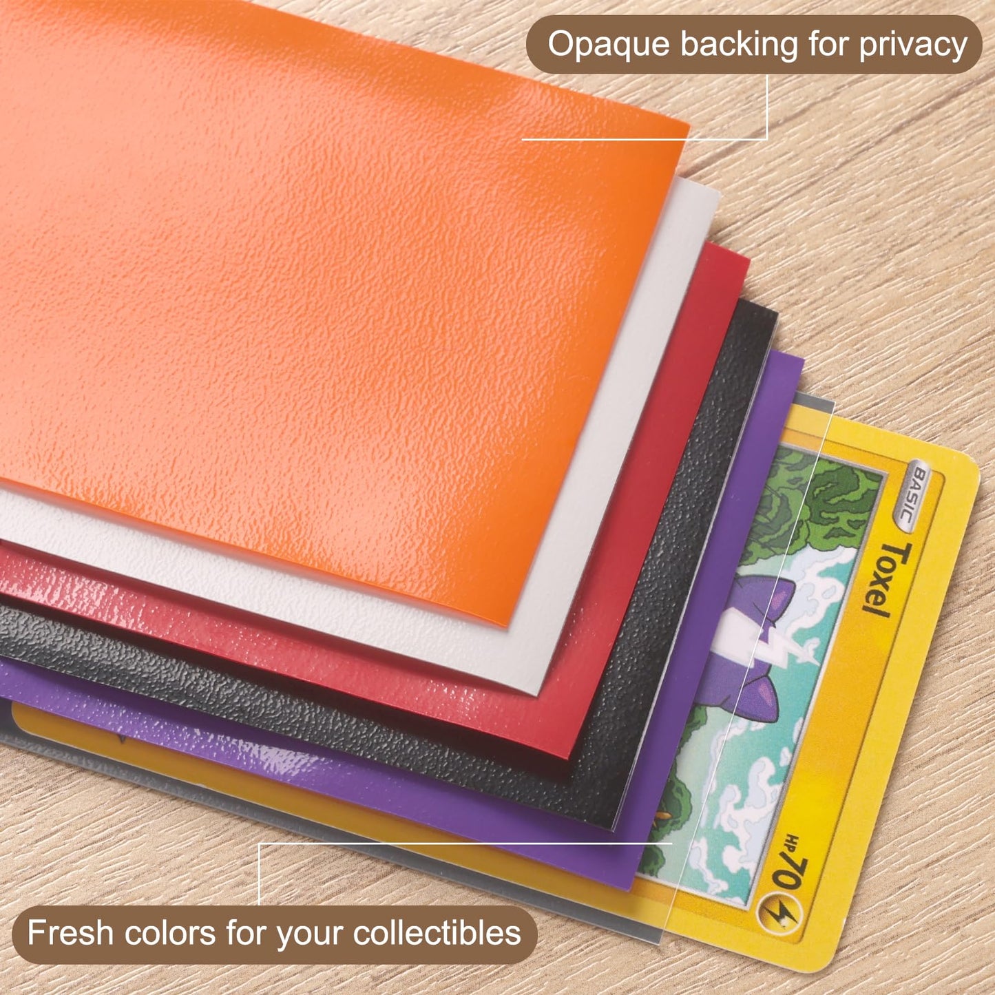 1200ct MTG Card Sleeves, Matte Trading Card Sleeves, Textured Back Penny Card Sleeve Deck Card Protectors for Baseball Football, MTG TCG Trading Sports Cards (12 Colors)