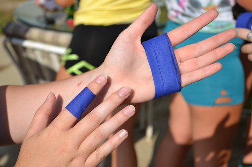 Eucatape Eucalyptus Infused Rowing Tape – Hands & Strength & Grip Indoor Machine or Outdoor Sculling Crew Blue