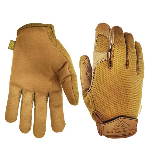 Glove Station Tactical Gloves, 3-Pack Bundle – Tactical Gear for Men & Women, Airsoft and Paintball Gear for Outdoor Sports, Motorcycle Gloves for Riding, Patrol, and Combat Training