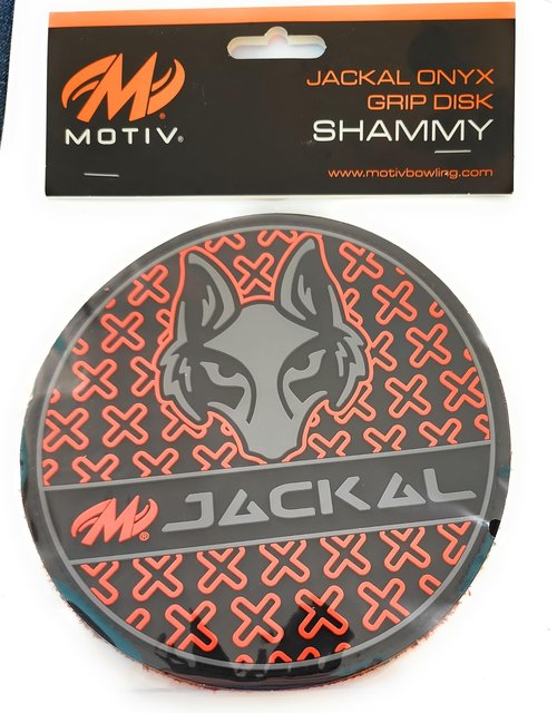 Motiv Jackal Onyx Grip Disk Shammy, Buffalo Leather, Non-Abrasive Bowling Ball Cleaner