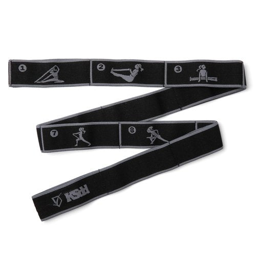 KSDD Yoga Strap with Loops for Stretching – Multi-Loop Flexibility Trainer & Physical Therapy Strap Stretch Band, Leg Stretcher & Pilates Stretching Equipment