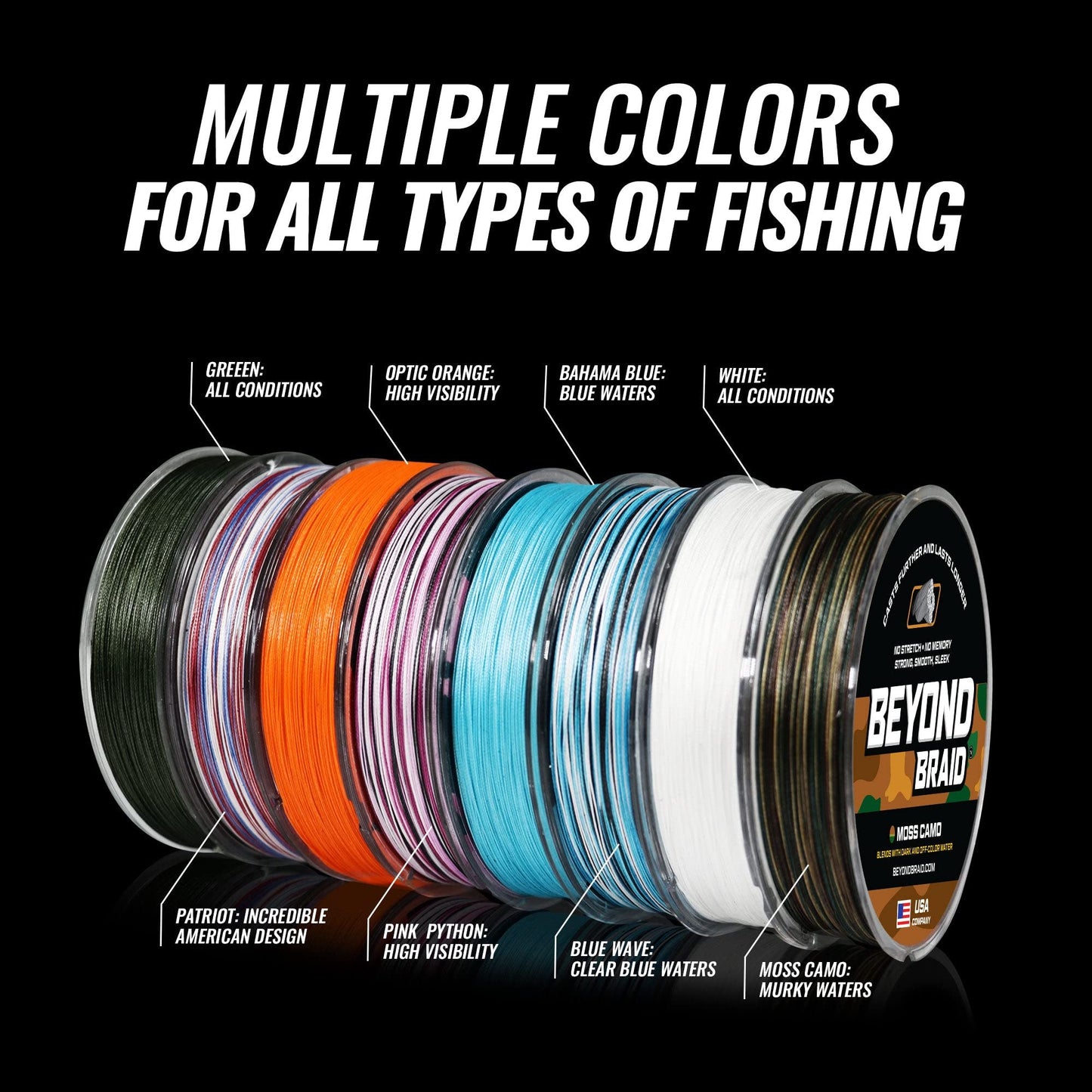 Beyond Braid Pink Python 300 Yards 8LB