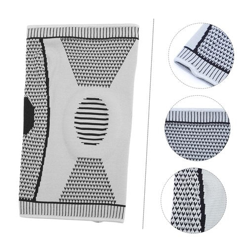 HOODANCOS 1pc Breathable Knee Pad with Elastic Design Knee Wrap for Sports Ergonomic Support for Running Basketball Cycling Reduces Pressure Comfortable Fit Coverage