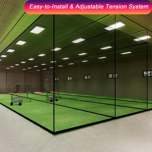 TUBAGOU 304 Stainless Steel Batting Cage Cable Kit ??Batting Cage Netting Wire Tension Kit for Baseball Softball DIY Net Hanging Kit Indoor and Outdoor Backyard Design