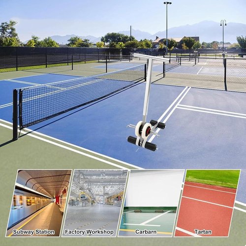YOGAYE Floor Tape Applicator, Court Line Tape Machine, Paint Tape Applicator Can Be Used for Floor Markings Such As Tiles Concrete Asphalt etc(A)