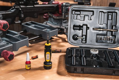 Wheeler Scope Mounting Combo Kit with FAT Wrench, Alignment and Lapping Bars, and Storage Case for 1 Inch and 30mm Rings and Scope Mounting