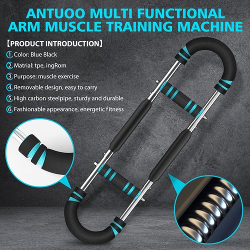 Twister Arm Trainer, Power Arm Trainer for Men, 60-100lb Twister Arm Trainer Equipment, Adjustable Chest Trainer for Men, Shoulder Muscle Training, Fitness Equipment