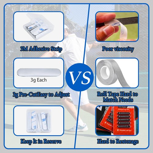 Golf Weighted Lead Tape 30pcs Adhesive Lead Tape Add Swing Weight for Golf Club Iron Putter Tennis Racket Adjust Weight