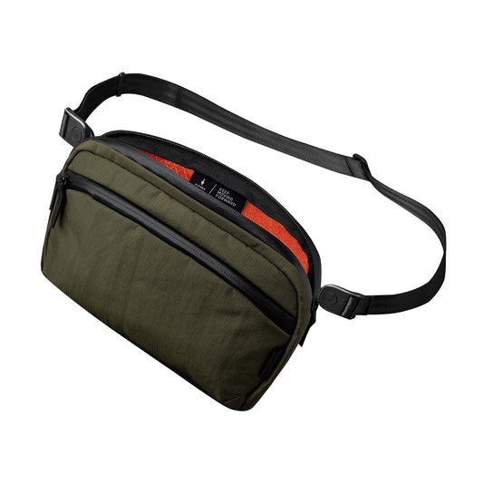 ALPAKA Flight Sling Bag 2L Small Crossbody Sling Bag Green Axoflux 400