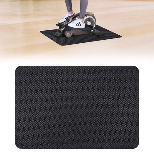 Double-Sided Non-Slip Leg Exerciser Machine Mat - Workout Mat for Under Desk Elliptical Pedal Ellipse Exercise