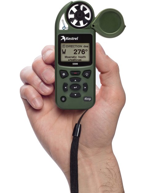 Kestrel 5500 Weather Meter Non-Link, Olive Drab