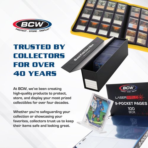 BCW Super Monster 5 Row, Corrugated Cardboard, Storage Box for Sports/Trading Cards (Holds 5000 Cards)