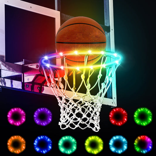 Ajerg LED Basketball Hoop Lights, Waterproof Basketball Rim Light