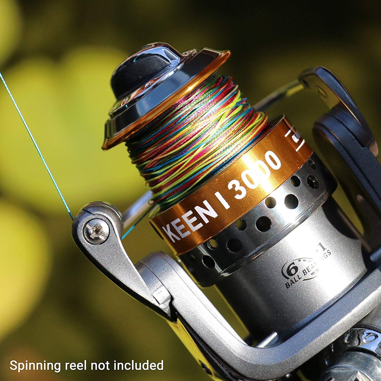 RUNCL Braided Fishing Line, 8 Strand Abrasion Resistant Fishing Line Braid, Super Durable, Smooth Casting, Zero Stretch, Smaller Diameter, Hi Vis, 328-1093 Yards, 12-100LB(40LB,546yds)