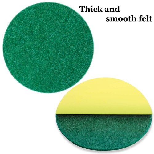 URATOT Air Hockey Accessories - Pushers, Pucks & Paddles (4 Pushers, 8 Red Pucks, 8 Green Pads)