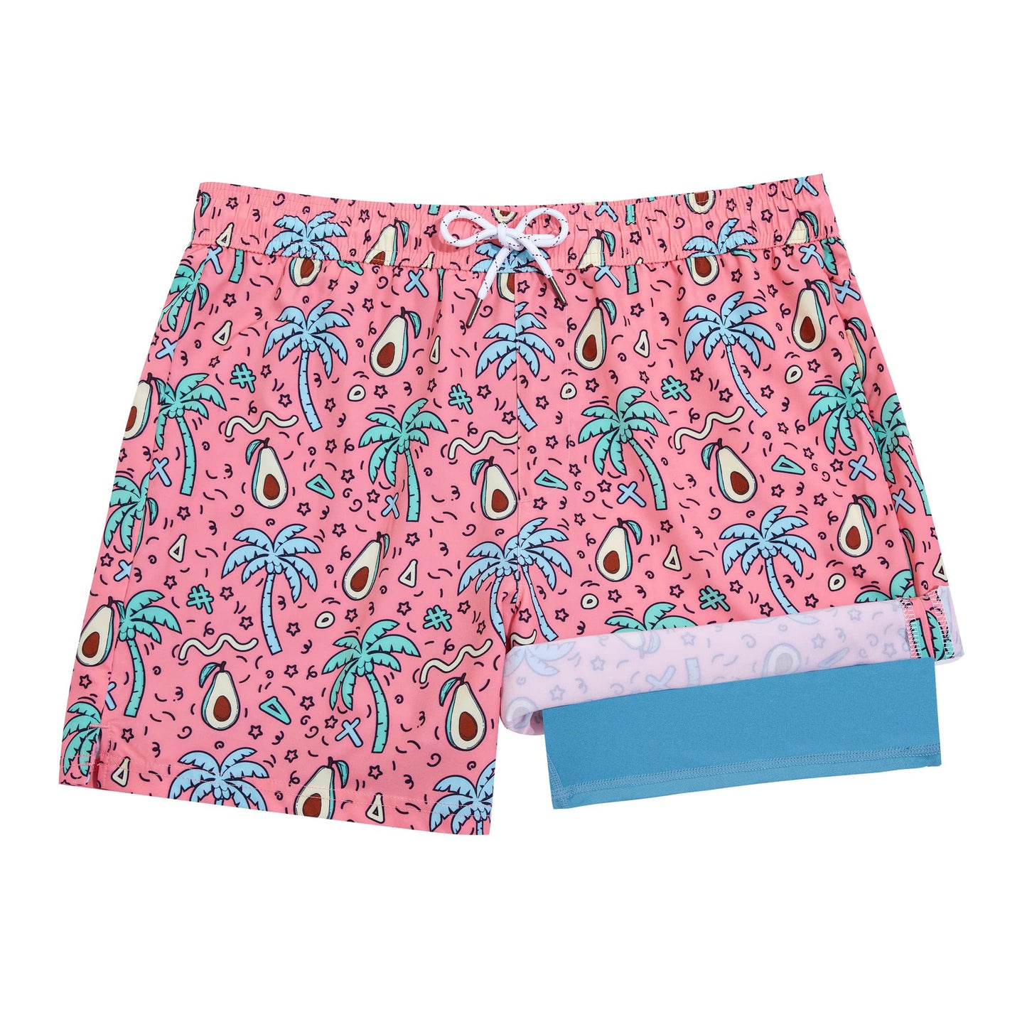 BRISIRA Boys Swim Trunks Bathing Suit Compression Boxer Brief Liner Swim Shorts Swimsuit Anti-Chafe Toddler Kids Youth Teen