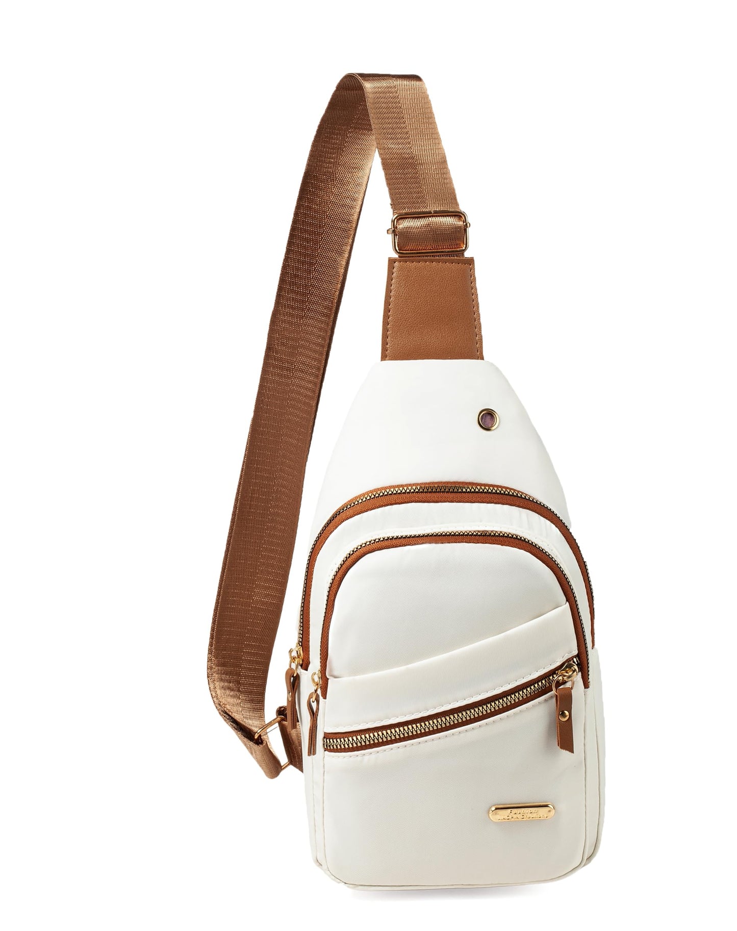 YAZEKOUS Small Sling Bag for Women Men Crossbody Sling Backpack Casual Daypack Backpack Cross Body for Travel Outdoor
