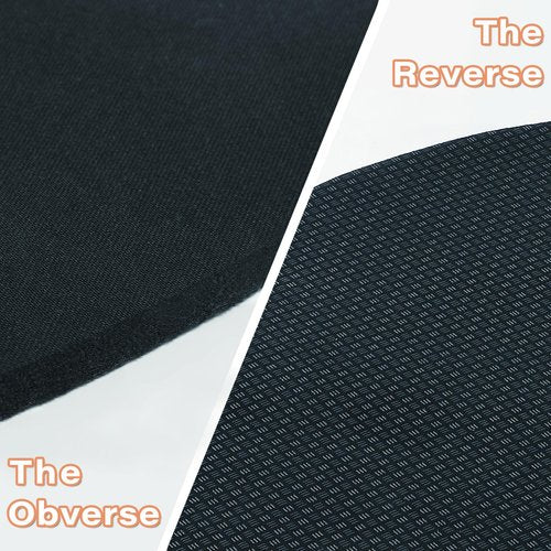 31" Portable PU Dance Floor - 0.5" Thick Shock-Absorbing Non-Slip Surface | Odorless Ballet & Tap Practice Mat for Jazz/Figure Skating Training | Practice Pirouette, Black