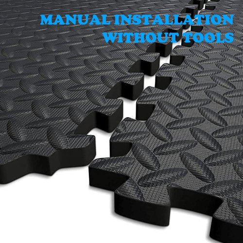 Exercise Mat Puzzle Floor Mat Tiles EVA Foam Gym Flooring Mats, 20 SQ.FT Interlocking Foam Floor Tiles Gym Equipment Workout ym, Yoga, Gymnastics
