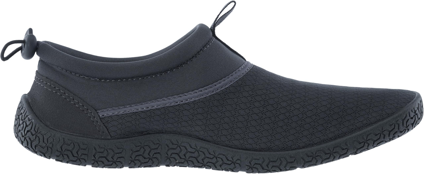 WHITIN Water Shoes for Men Women Aqua Barefoot Swim Socks Beach Minimalist Lightweight Outdoor Surf Boating Kayak Sand Walking Footwear Dark Grey