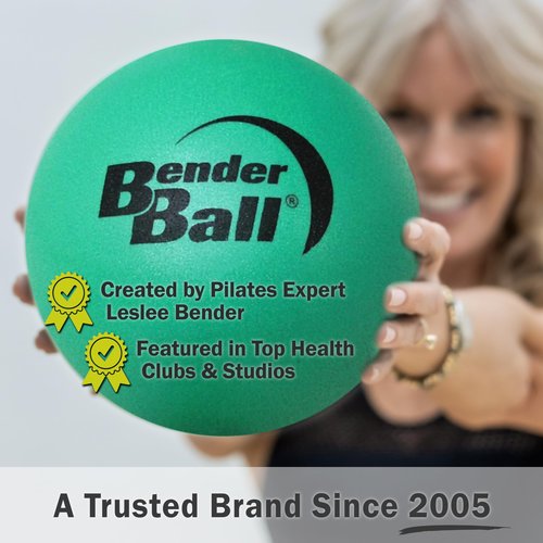 The Original 9 inch Pilates Ball - Exercise Ball for Abs, Core & Back - Workout Ball for Home Gym and Fitness Routines - Easy to Carry in Gym Bag or Luggage