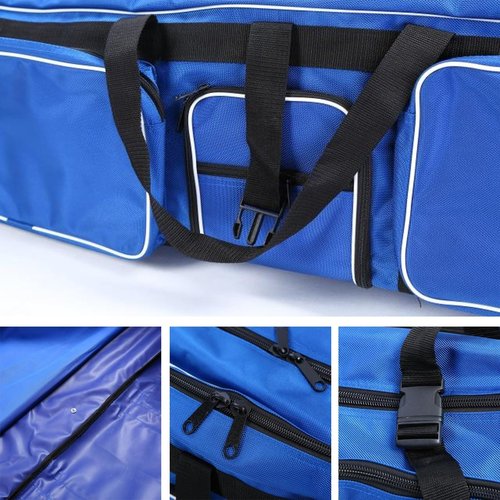 LXRHLIKG Fencing Draw-bar Wheel Bag for Epee Saber and Foil, Square Fencing Gear Sword Bag with Wheels, 1680D Oxford Material, Storage Bags for Mask Sword and Suit(Black)