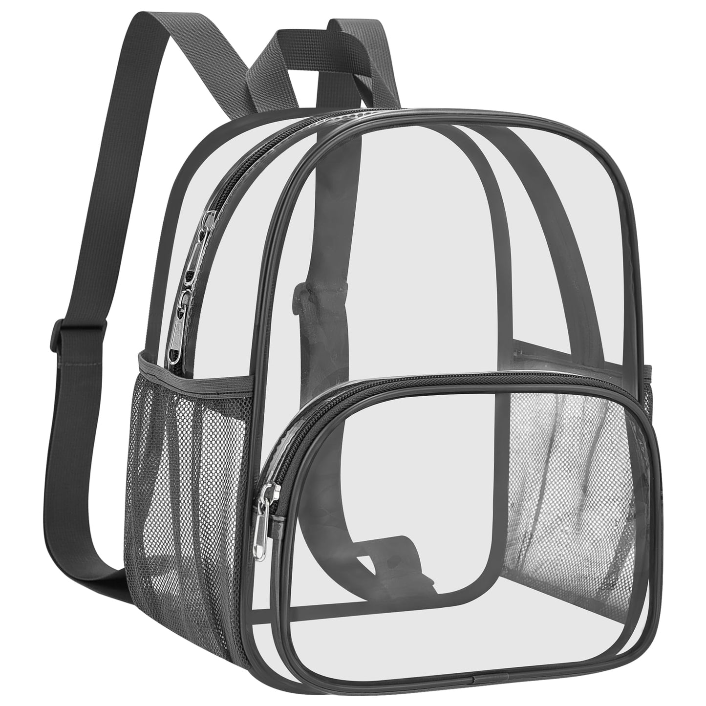 USPECLARE Clear Backpack for Stadium Events Small Clear Backpack 11.5x9.5x6 for Concert Sport Events Work Travel