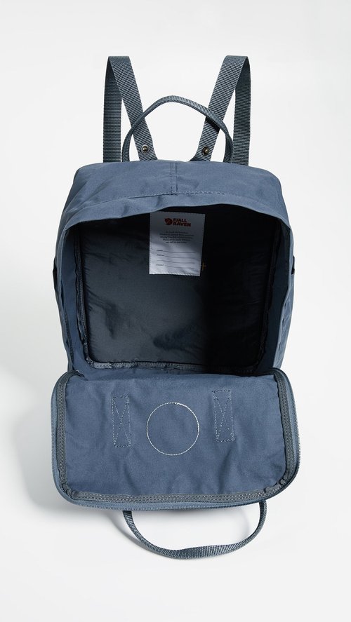 Fjallraven Women's Kanken Backpack, Graphite, Grey, Blue, One Size