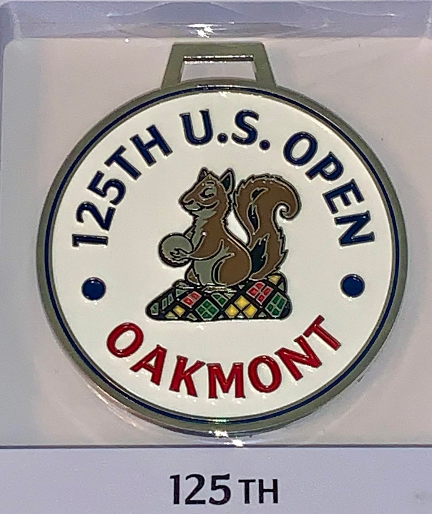 2025 US Open Golf Bag Tag Oakmont metal pga new