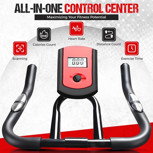 GYM Exercise Bike Light Weight Best Professional Commercial Home Aerobic Air Magnetic Spin Fitness Indoor Outdoor cheap Spinning Cycling Bike, Capacity 120kg, Healthy strong Body