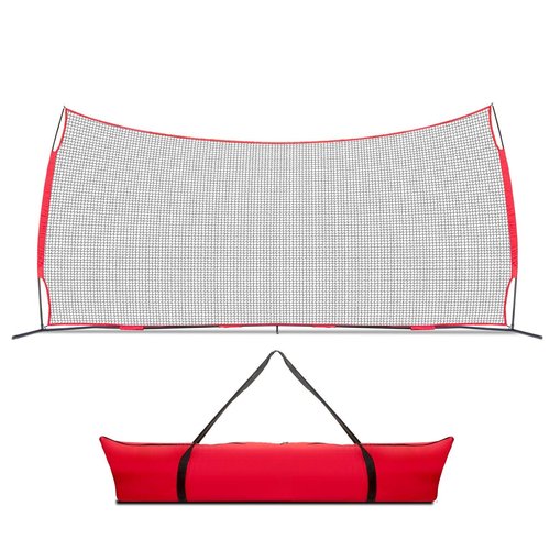 Lacrosse Scoop 20x10 Foot Lacrosse Backstop, 200 Sq Feet of Protection Perfect for Lacrosse, Soccer, Baseball, Basketball. Hockey, Best Lacrosse Net, Baseball Net, Sports Netting for Backyard