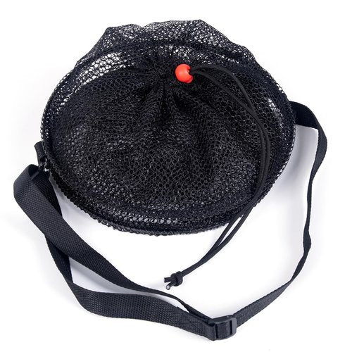 ZenWidea 5 Gallon Collapsible Mesh Bucket for Live Fishing Bait, Live Bait Holder, Minnow Bucket, Fishing Bait Trap to Keep Minnows, Small Fishing Basket for Caught Fish