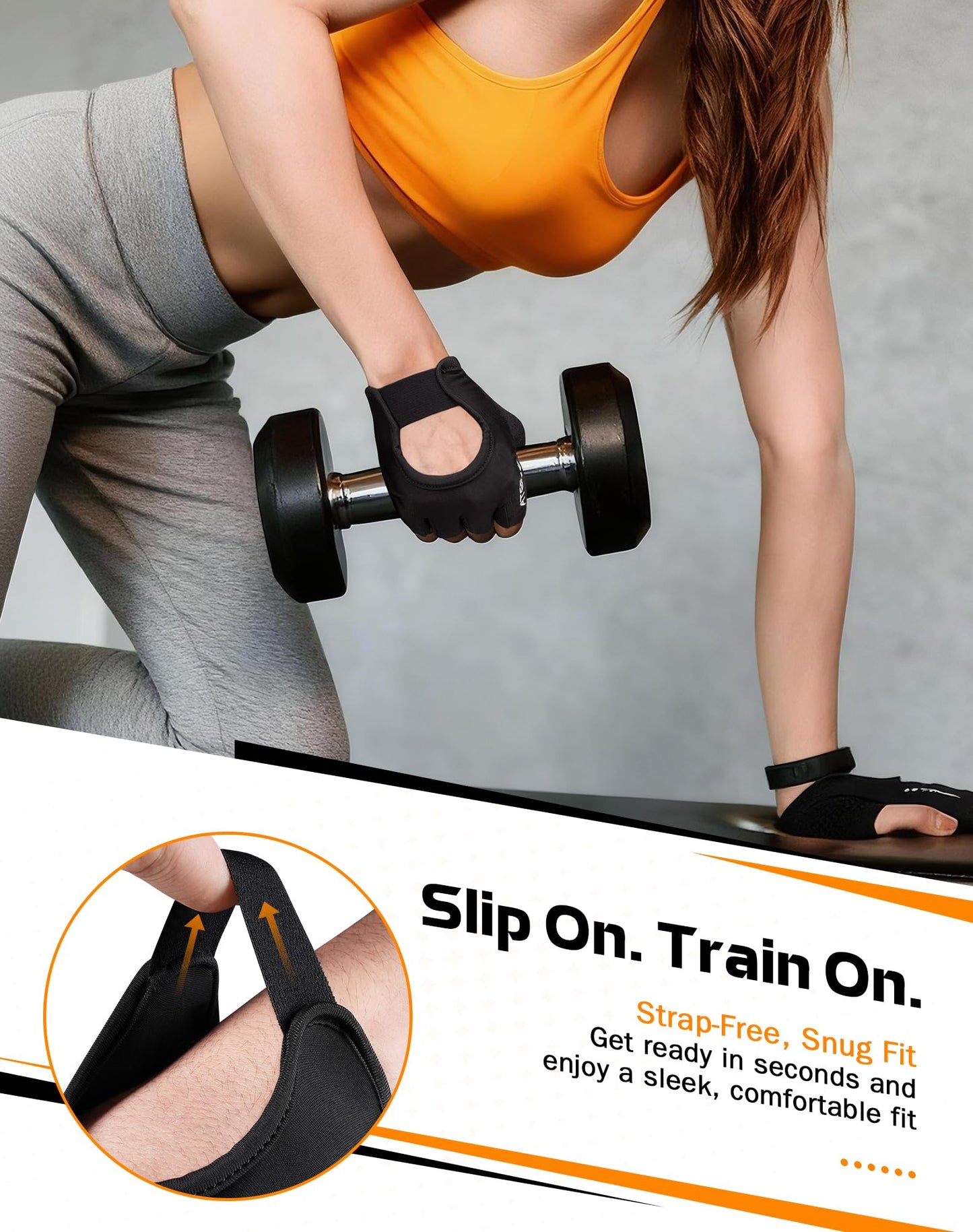 ATERCEL Breathable Workout Gloves, Antislip Weight Lifting Gym Gloves for Men Women, Superior Grip & Palm Protection for Weightlifting, Fitness, Exercise, Training