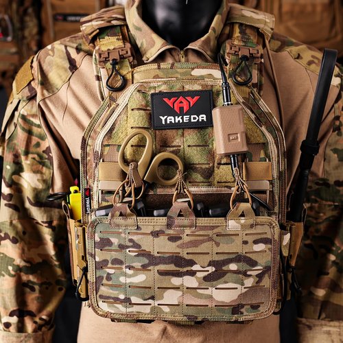 vAv YAKEDA Quick Release Tactical Laser-Cutting Vest Lightweight Vest