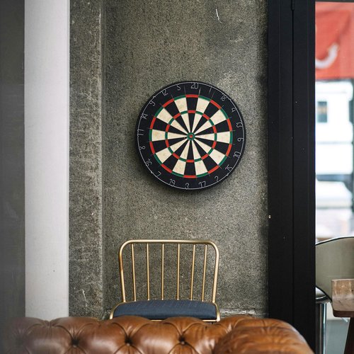 4 Sets Dartboard Hanger, Dartboard Mounting Bracket Wall Bracket with Screws and Stabilisers, Stainless Steel Dart Display Stand Wall Bracket, Dart Board Accessories