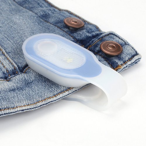 ALONEFIRE LED Flashlights Clip on Lights Nursing Light Night Shift Light Hands Free Strong Magnetic to Grip Clothing Badge Lights for Nurses Shirt Walking Running Emergency with Keychain Flashlight