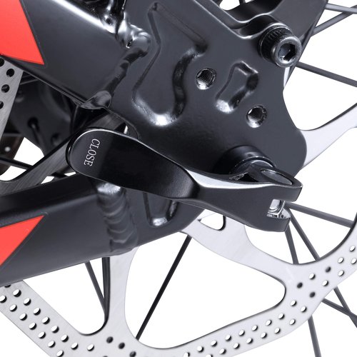 Wheel Hub Quick Release Skewer Set (Front & Rear) for Road Bike,1 Pair,Black