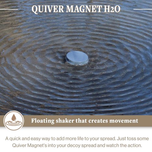 Lucky Duck Water Motion Duck Hunting Decoys Quiver Magnet