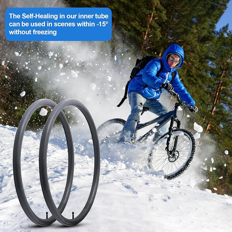 Self-Sealing Bike Inner Tube 27.5 x 2.125/2.4 AV32mm Schrader Valve