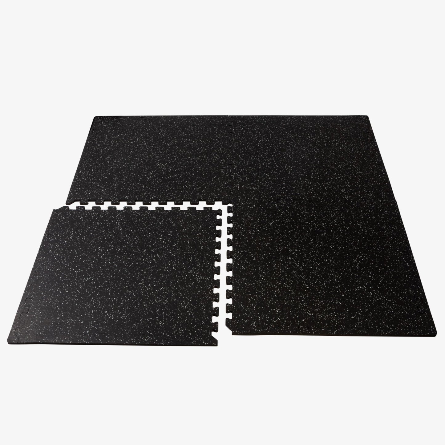 We Sell Mats 3/8-Inch Thick Interlocking Foam Tiles with Rubber Top - Personal Fitness Mat, EVA Foam Puzzle Floor Tiles, For Home Gym Workouts, 24 in x 24 in