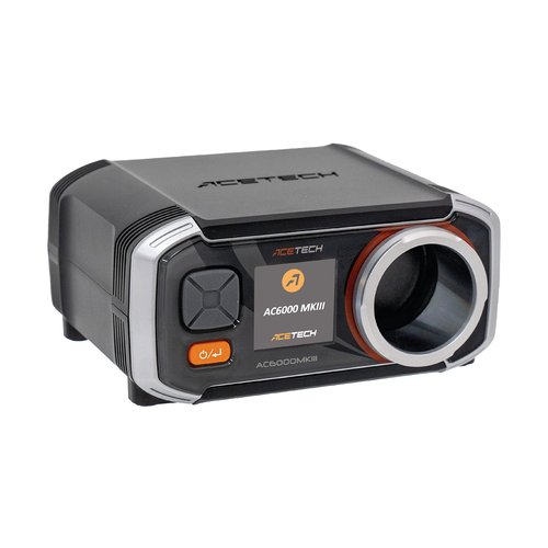 ACETECH Airsoft Chronograph AC6000MKIII 30 to 400 m/s Measurement Shooting Speed Tester Chrono with Colorful LCD Display App Support for 4.5mm/6mm/8mm/9mm BB (Standard)