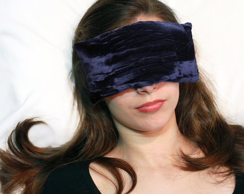 Candi Andi Handmade Luxe Serenity Eye Pillow - All-Natural Flaxseed & Lavender Scented – Weighted Eye Mask for Yoga, Meditation, Hot & Cold Therapy - Dark Turquoise - TEPL-DT