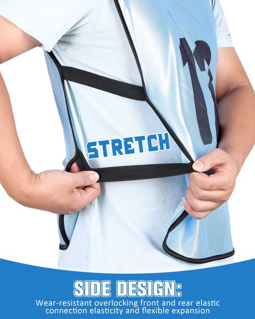 Yahenda 24 Pcs Sports Pinnies Soccer Scrimmage Practice Vests Numbered Soccer Team Pennies with Belt for Adult(Large,Gold, Sky Blue)