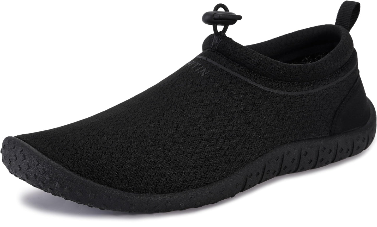 WHITIN Women's Multi-Purpose Feather Water Shoes All Black 9